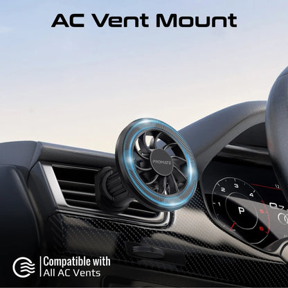 Promate MagGrip™ Cradleless AC Vent Magnetic Smartphone Mount