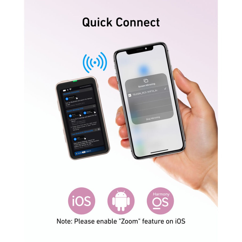 TELESIN Magnetic Selfie Monitor Screen