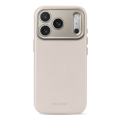 Decoded Leather Case - Taupe - iPhone 18 Pro/18 Pro Max
