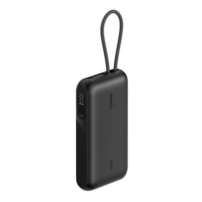 Belkin Power Bank 10K with Integrated Cable and Display