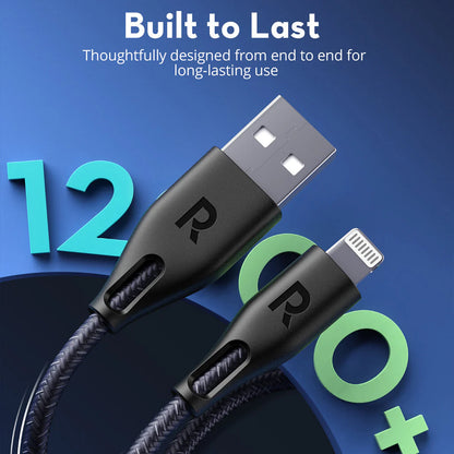 RAVPower RP-CB1027 USB-A to Lightning Cable MFi Certified