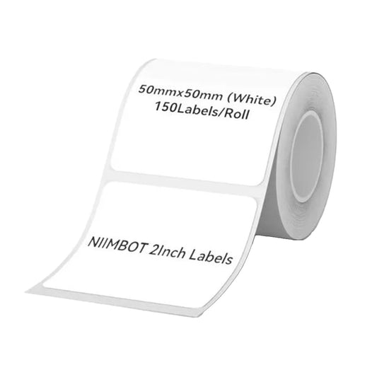Niimbot Thermal Label Paper 50*50 - 150 White - T50*50 for B1/B21/B3S Models
