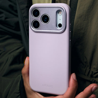 Decoded AntiMicrobial Silicone Case | Lavender | iPhone 17 Pro