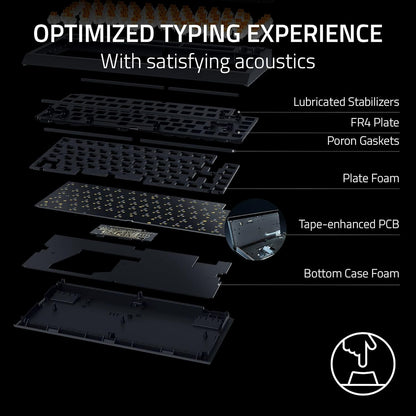 Razer BlackWidow V4 75% - Mechanical Gaming Keyboard
