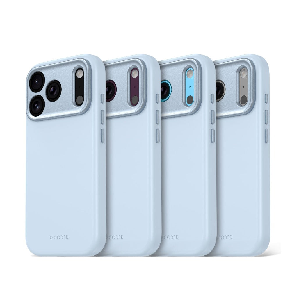 Decoded AntiMicrobial Silicone Case - Light Blue - iPhone 18 Pro/18 Pro Max
