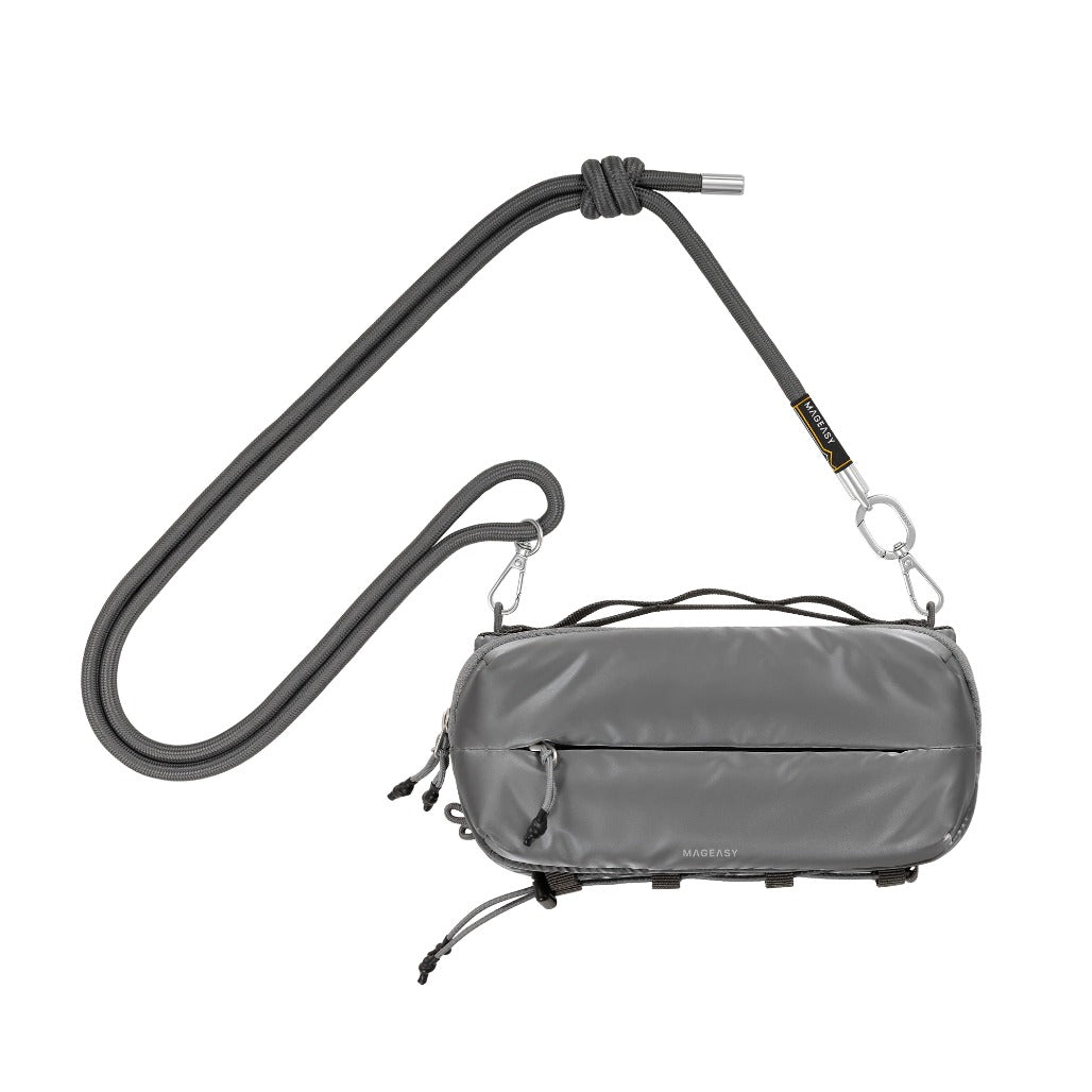 MagEasy Bun Sacoche Utility Crossbody Bag + Strap Phone Lanyard 8.3mm