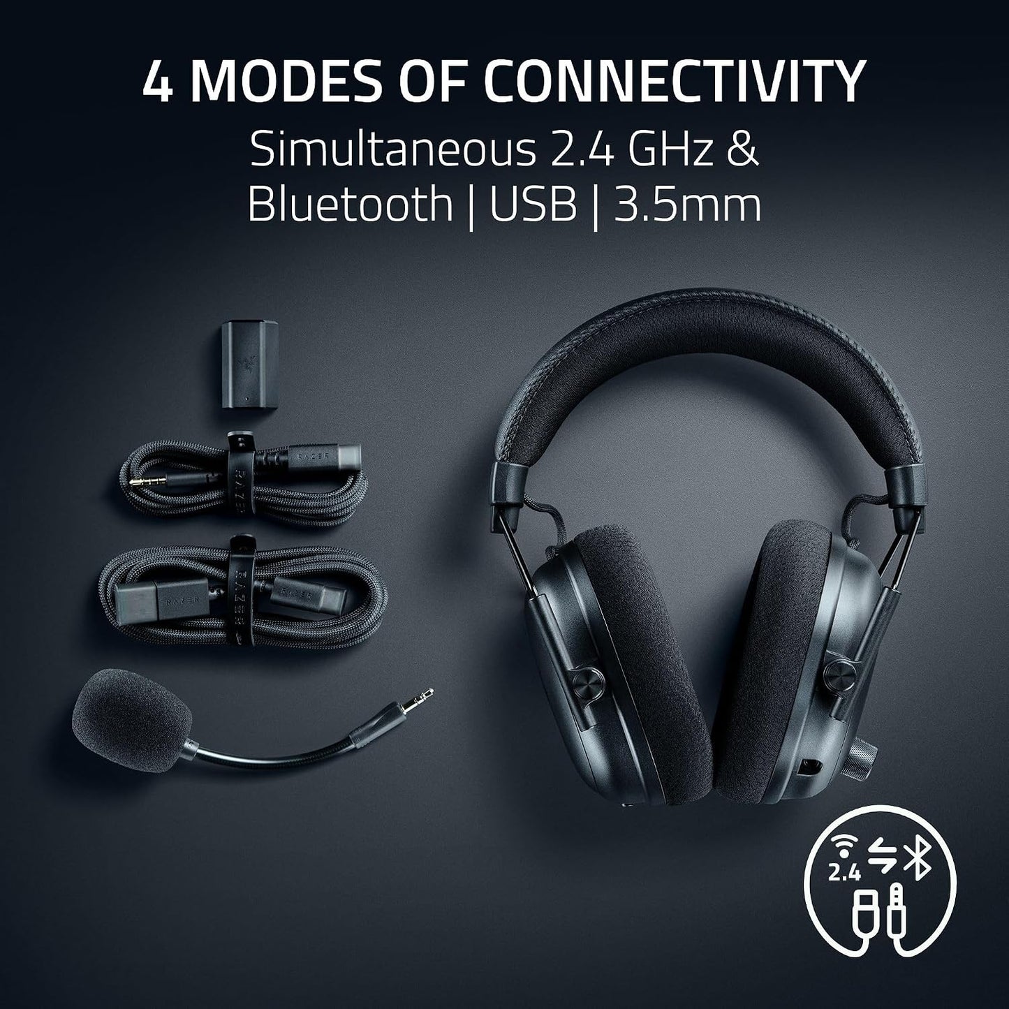Razer BlackShark Wireless ANC Esports Headset - V3 Pro