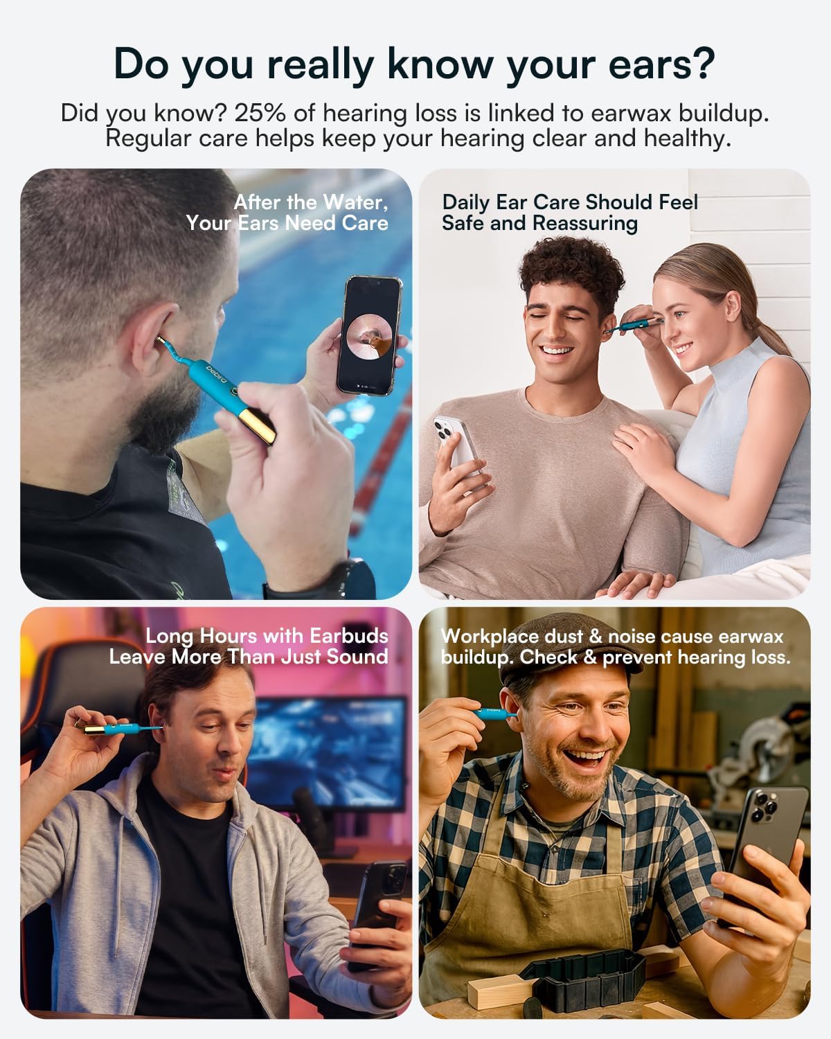 Bebird EarSight Ultra - 2K Smart Visual Ear Cleaner