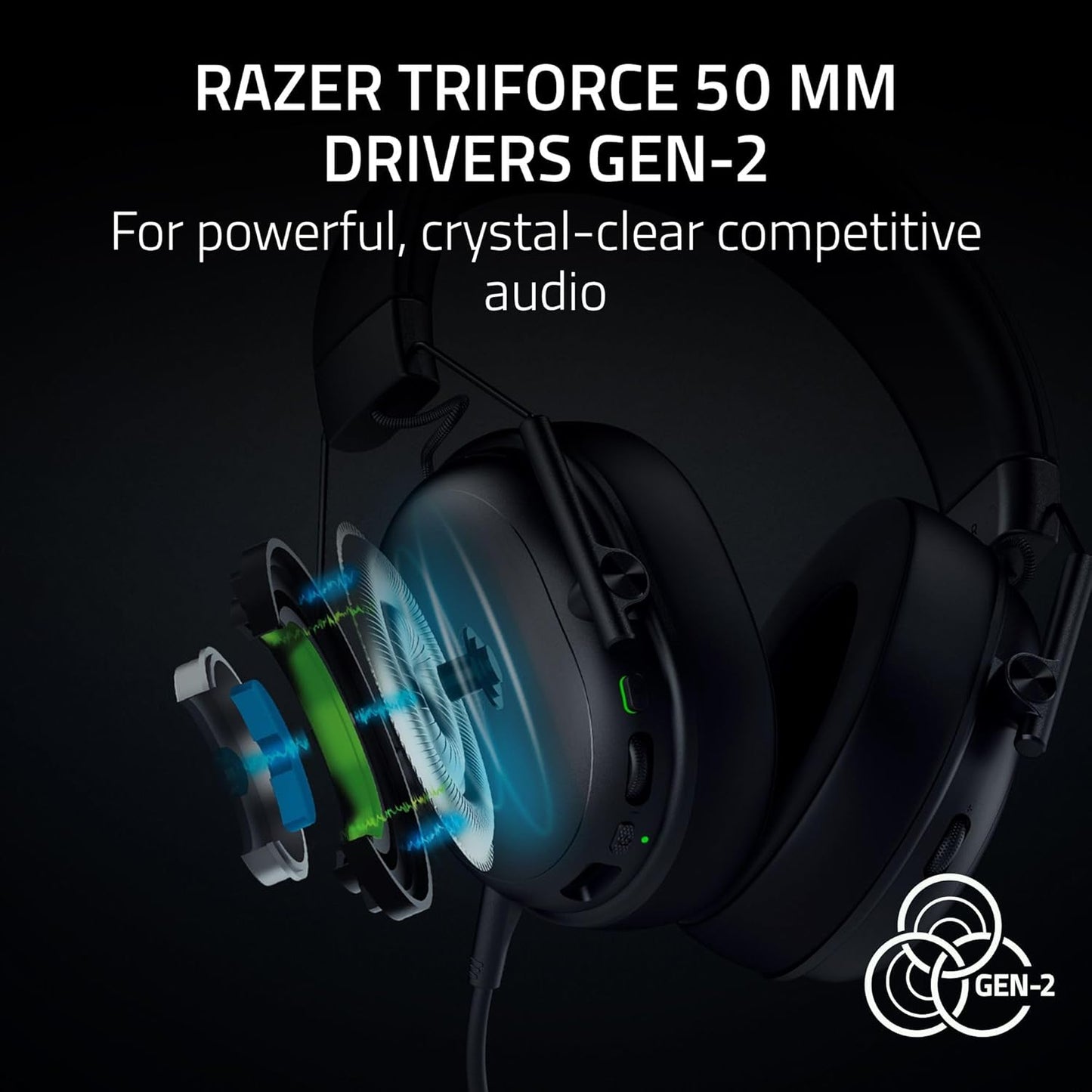 Razer BlackShark V3 X HyperSpeed - Wireless Esports Gaming Headset