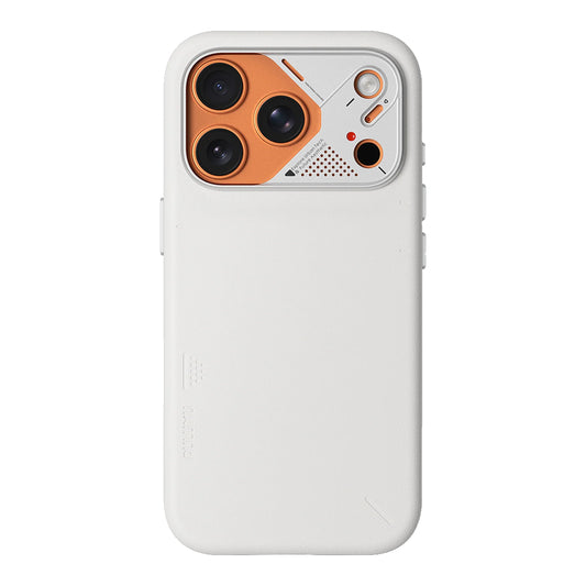 Aulumu A17 Vegan Leather Case for iPhone 17 Pro / 17 Pro Max - White | MagSafe