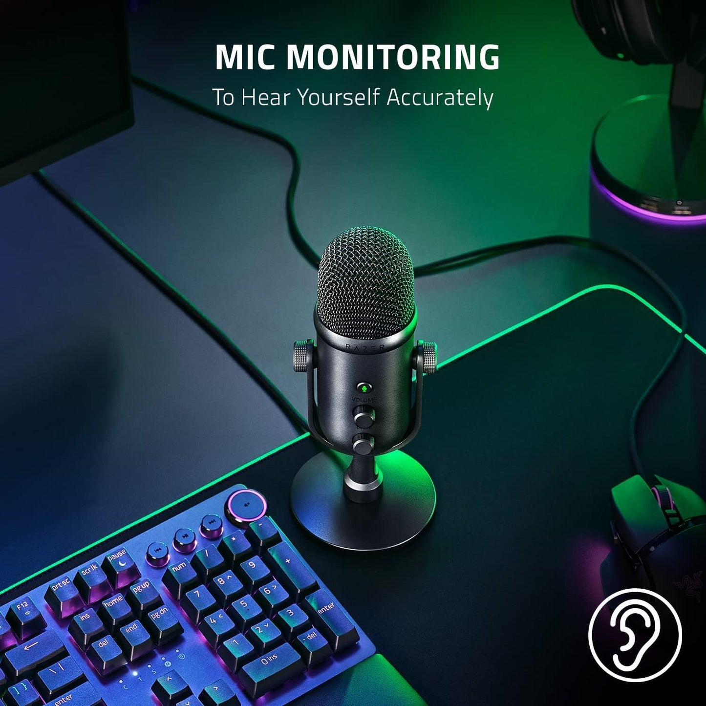 Razer Seiren V2 Pro – USB Streaming Microphone