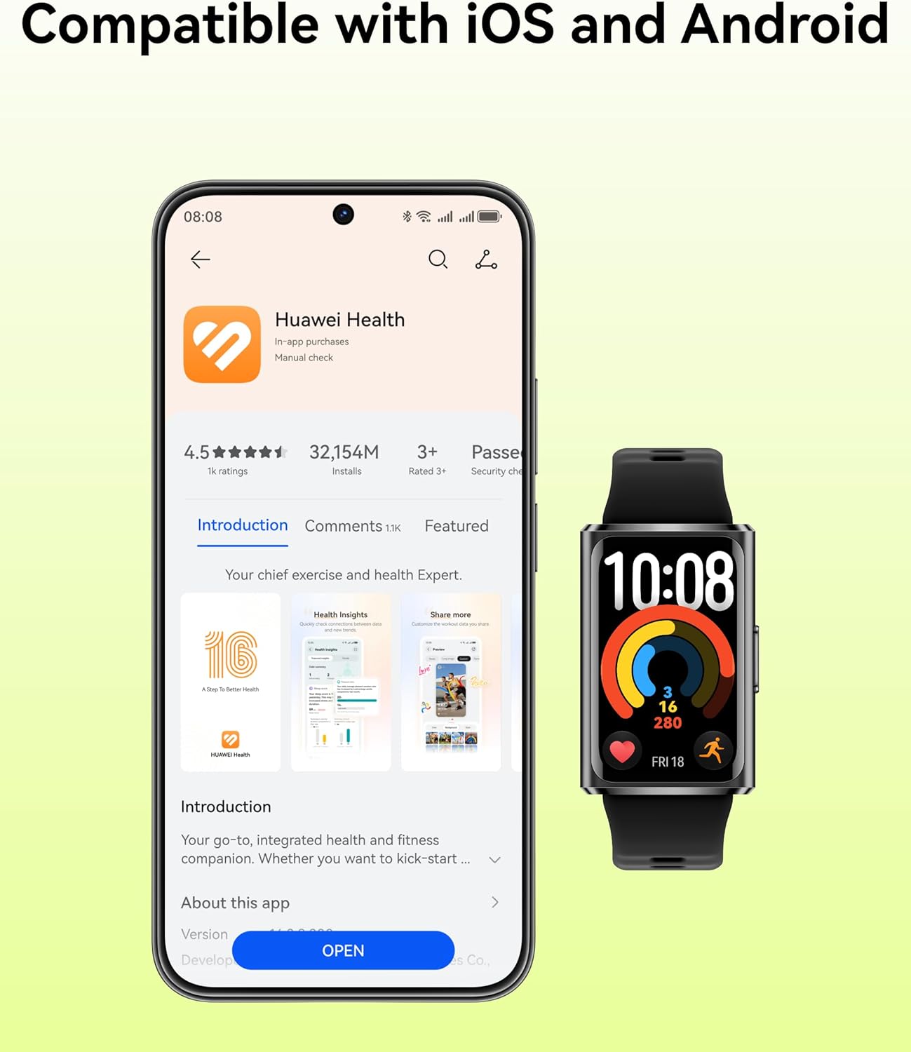 HUAWEI Band 11 Pro Fitness Tracker