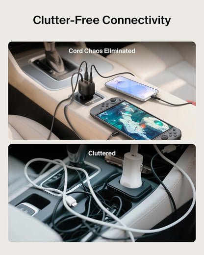 Belkin BoostCharge Retractable Car Charger 75W
