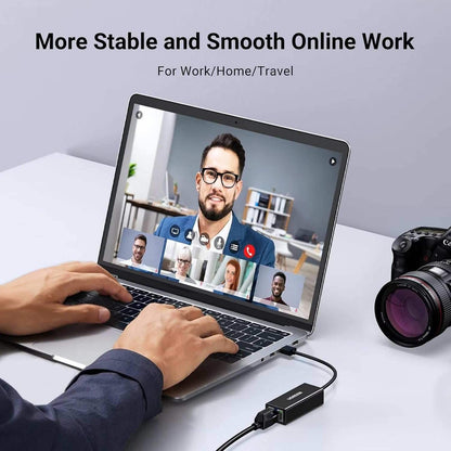 UGREEN USB-A to Ethernet Adapter 10/100 Mbps Network Adapter RJ45