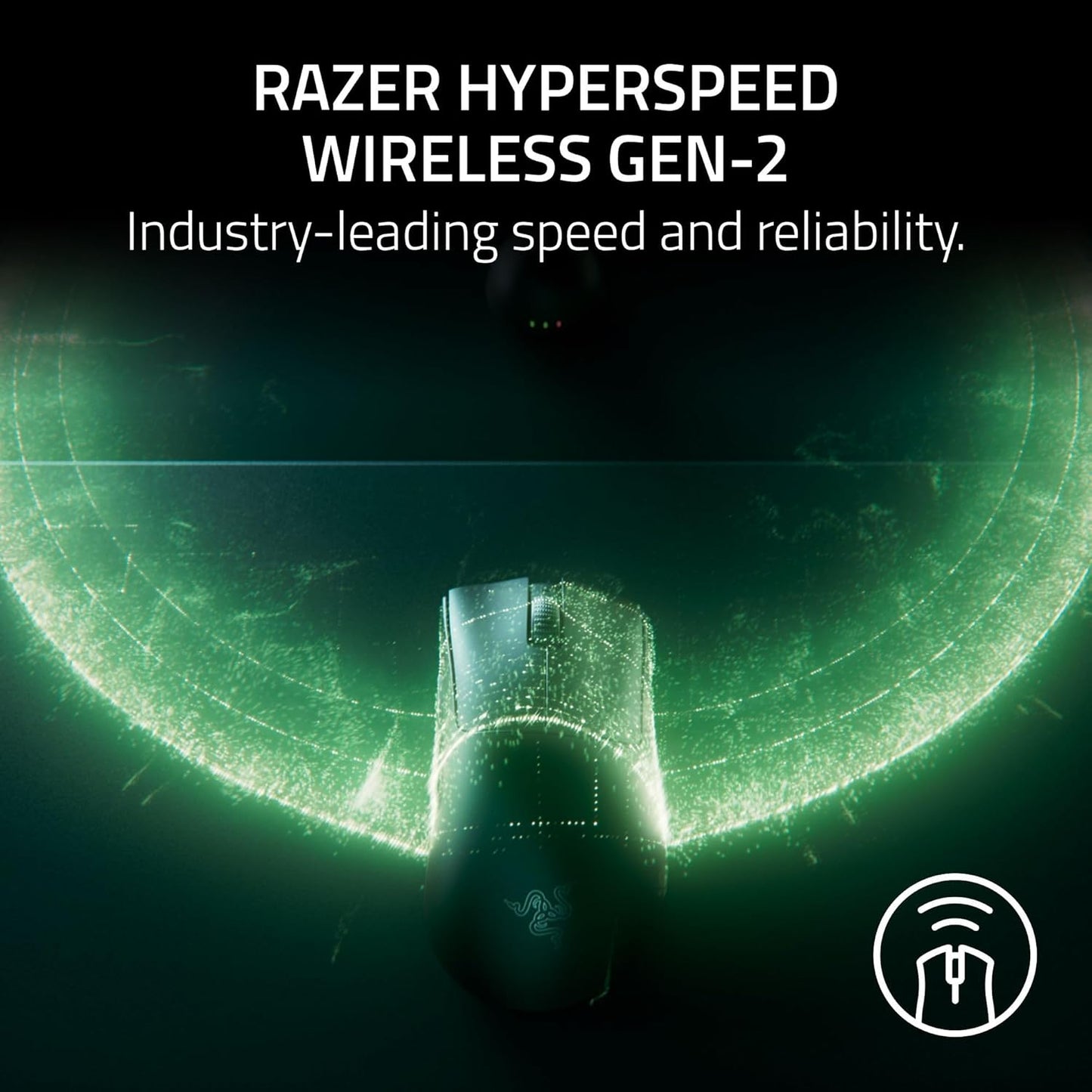 Razer DeathAdder V4 Pro - Ultra-LightWeight Wireless Ergonomic ESports Mouse