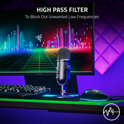 Razer Seiren V2 Pro – USB Streaming Microphone