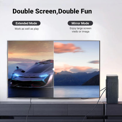 UGREEN DP Male to HDMI Male 2M Cable - 10202 | 4K UHD, Stable Transmission