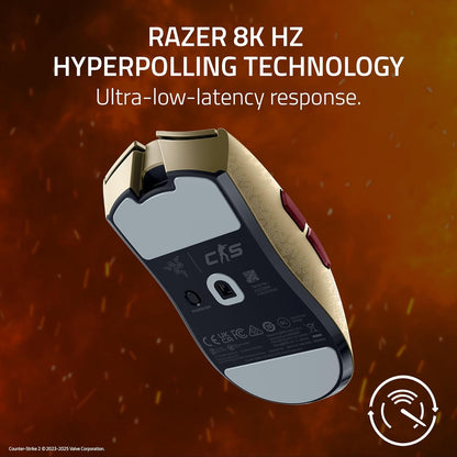 Razer Viper V3 Pro - Counter-Strike 2 Dragon Lore Wireless Gaming Mouse