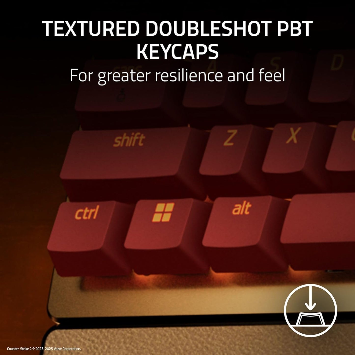 Razer Huntsman V3 Pro TKL Counter-Strike 2 Edition - Esports Gaming Keyboard
