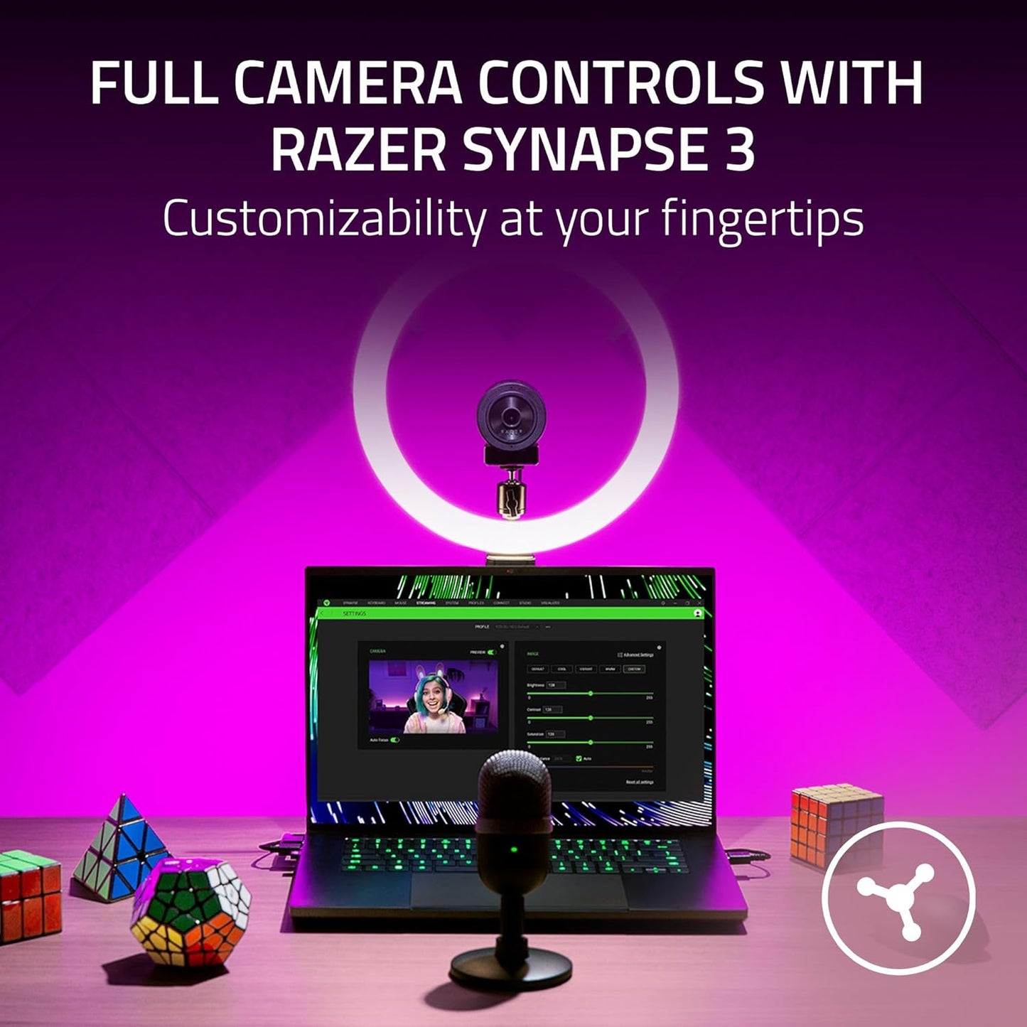 Razer Kiyo X - Full HD 1080p Webcam
