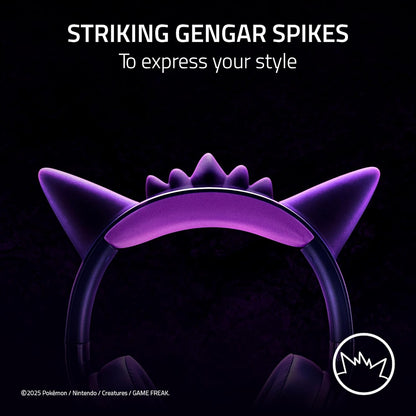 Razer Kraken Kitty V2 Pokémon Gengar Edition - USB Wired Headset