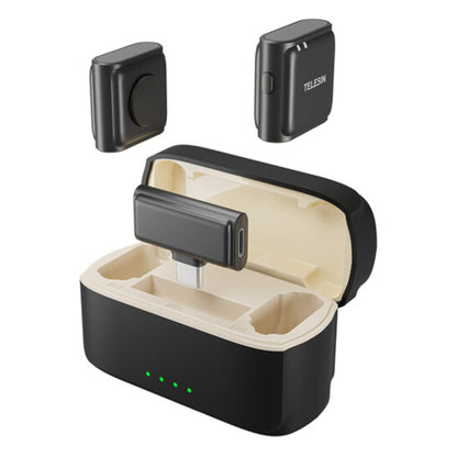 TELESIN Mobile Button Microphone - Wireless Lavalier Microphone