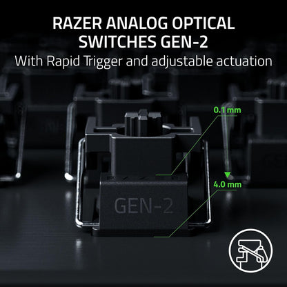 Razer Huntsman V3 Pro 8KHz - Analog Optical Esports Keyboard