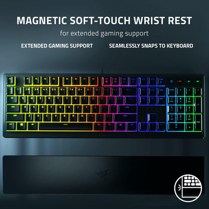 Razer Ornata V3 – Ergonomic Clicky Gaming Keyboard with Razer Chroma™ RGB