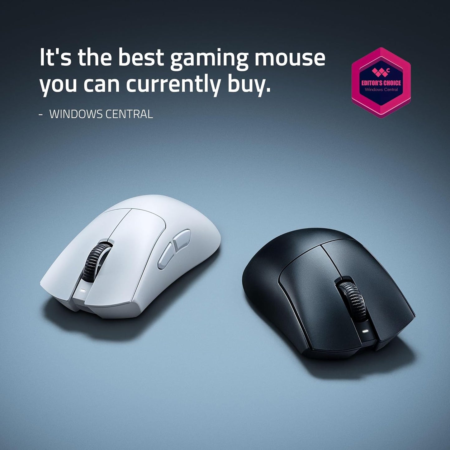 Razer DeathAdder V4 Pro - Ultra-LightWeight Wireless Ergonomic ESports Mouse