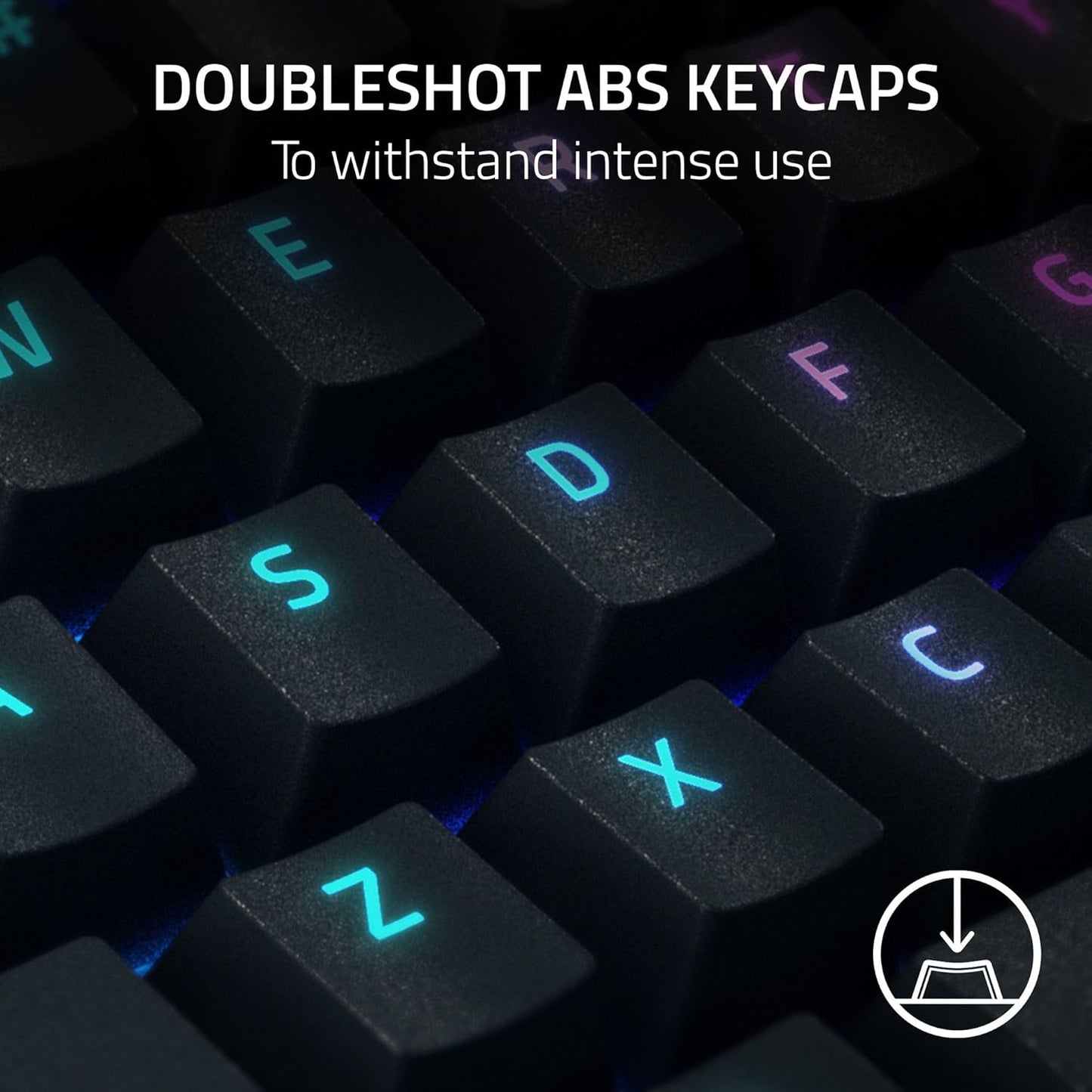 Razer BlackWidow V4 X Green Switch - Wired Full-Size Mechanical Gaming Keyboard