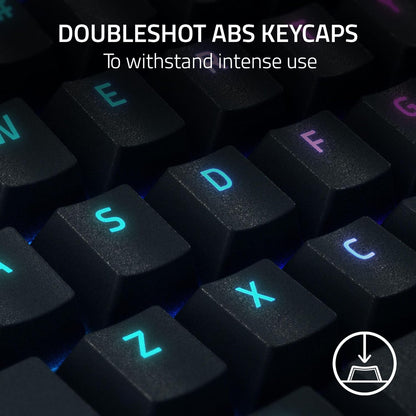 Razer BlackWidow V4 X Green Switch - Wired Full-Size Mechanical Gaming Keyboard