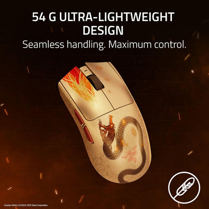 Razer Viper V3 Pro - Counter-Strike 2 Dragon Lore Wireless Gaming Mouse
