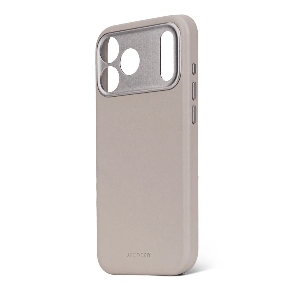 Decoded Leather Case for iPhone 17 and iPhone Air - Solid Clay