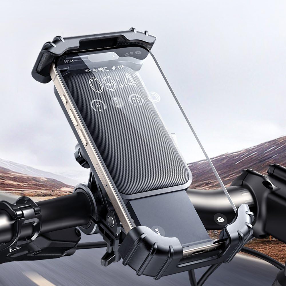 Mcdodo CM-5240 Super Stable Cycling Phone Holder Black