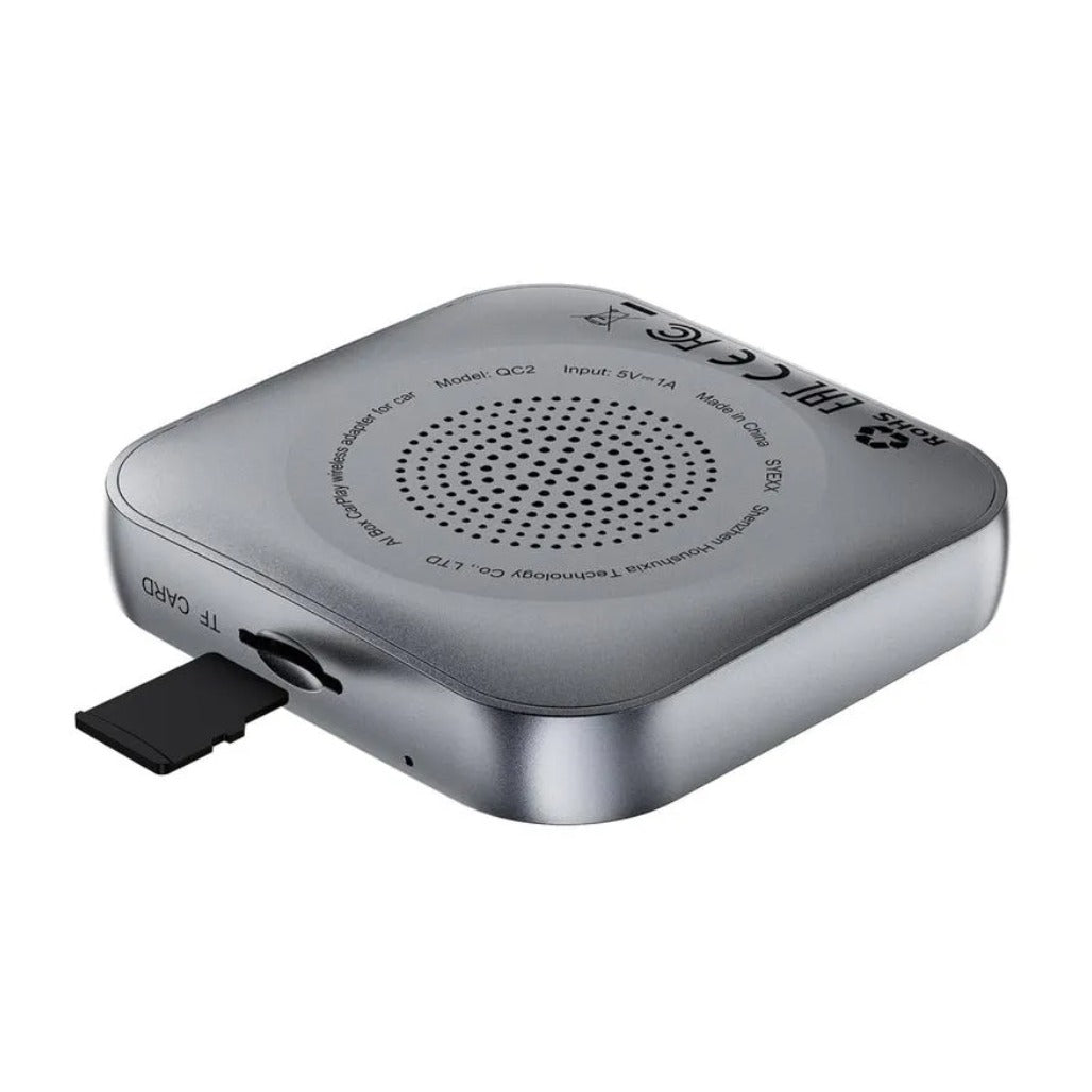 Acefast QC2 Wireless CarPlay/Android Auto AI Box - Grey