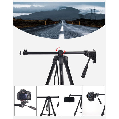 Jmary KP-2209 1.7M Horizontal Axis Tripod for Camera & Mobile - 20 Pieces