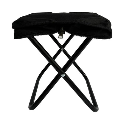 Porodo Lifestyle Quick-Fold Portable Camping Seat - Black