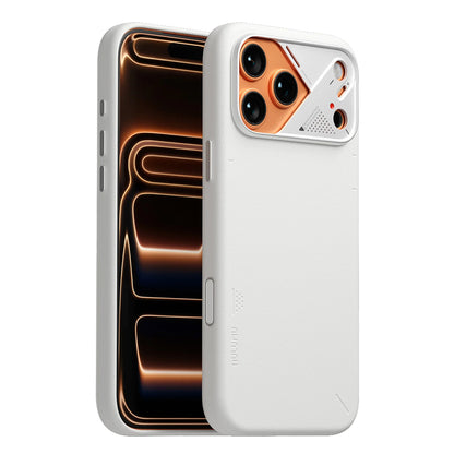 Aulumu A17 Vegan Leather Case for iPhone 17 Pro / 17 Pro Max - White | MagSafe
