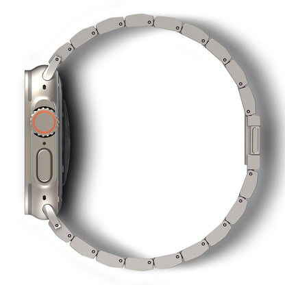 Decoded Black Titanium Watch Band for Apple Watch Ultra 1, 2 & 3 – Magnetic Metal Link Bracelet