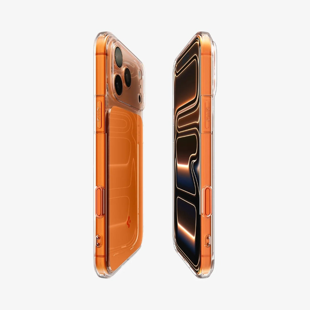 Spigen Ultra Hybrid T (Mag Fit) Case for iPhone 17 Pro / 17 Pro Max - Glossy Orange