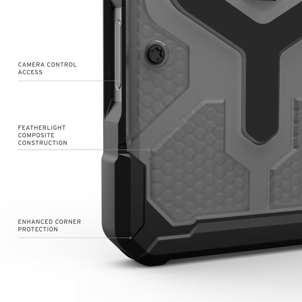 UAG Pathfinder Clear iPhone 17 Pro Max Case - Ash/Black