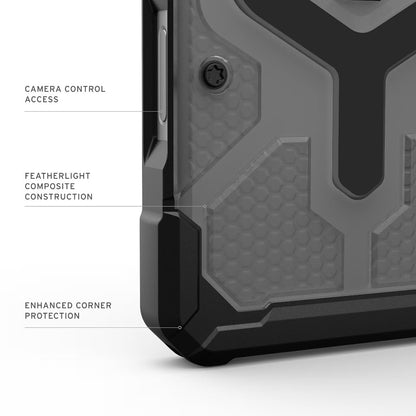 UAG Pathfinder Clear iPhone 17 Pro Max Case - Ash/Black