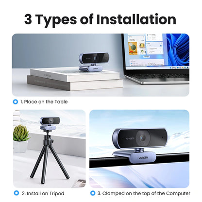 UGREEN HD 1080P Web Camera- CM678 - 15728