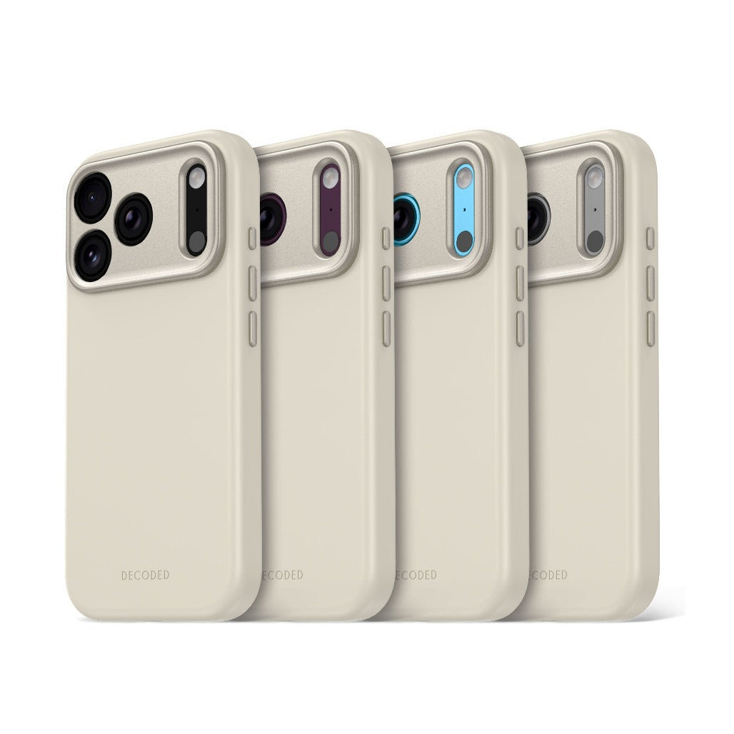 Decoded AntiMicrobial Silicone Case - Pebble Grey - iPhone 18 Pro/18 Pro Max