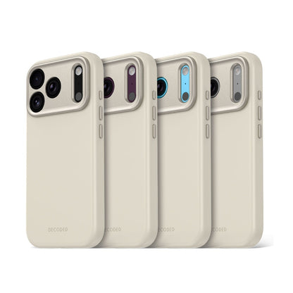 Decoded AntiMicrobial Silicone Case - Pebble Grey - iPhone 18 Pro/18 Pro Max
