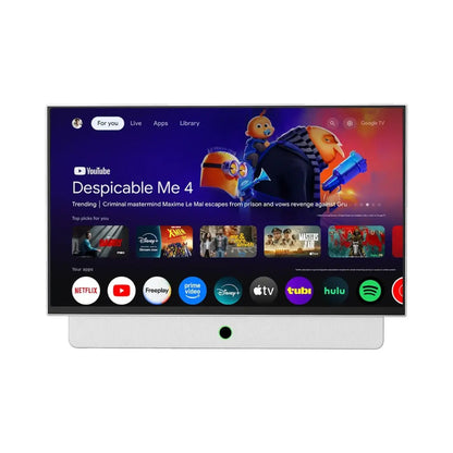 Powerology Portable 27" FHD Smart TV - White