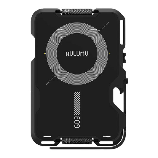 Aulumu G03 Multi-Tool Magnetic Metal Wallet | Frosted Cover | Magnetic
