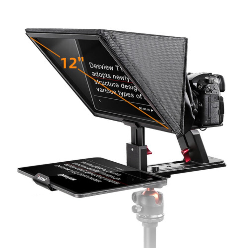 Desview 12.9" Teleprompter with Bluetooth Remote