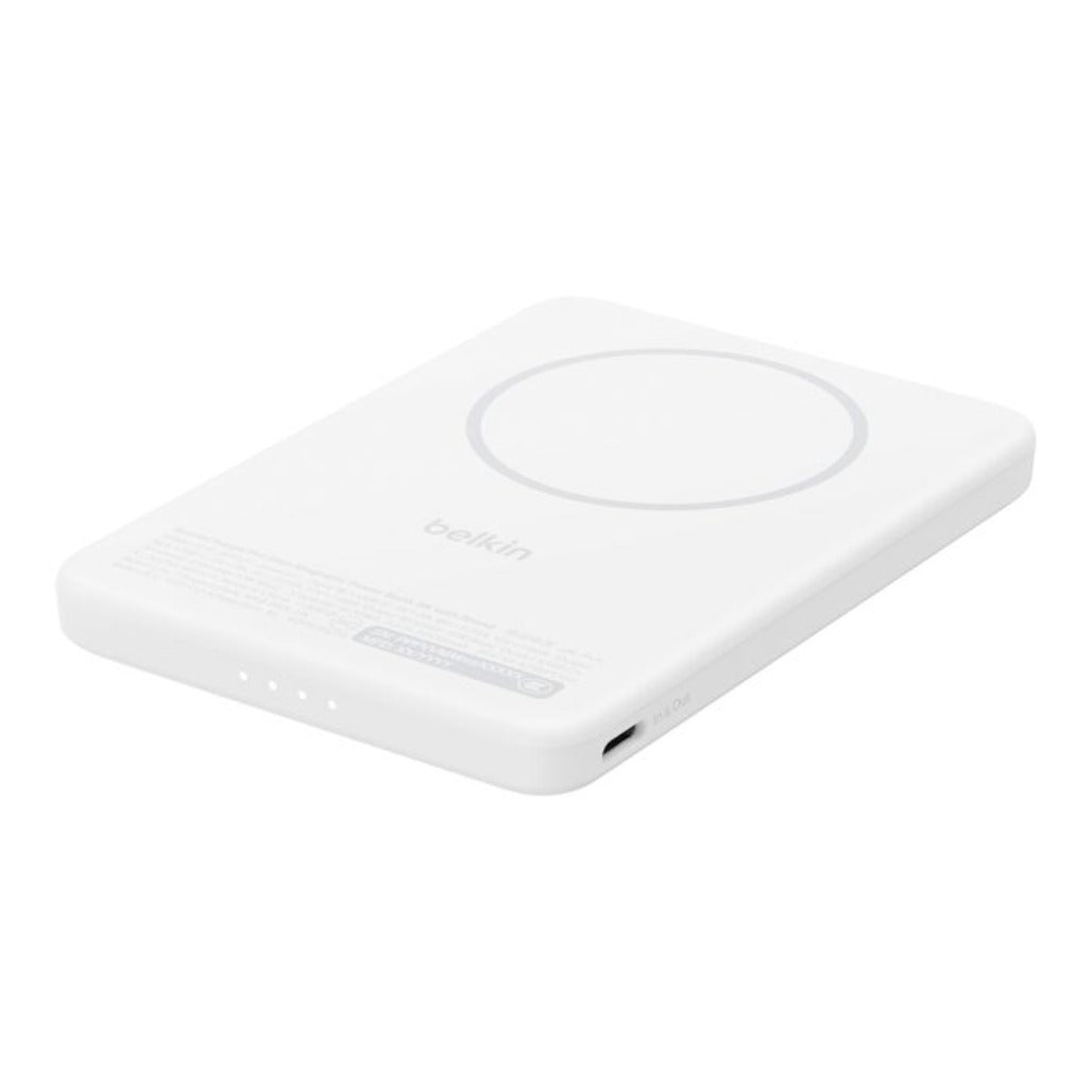 Belkin Slim Magnetic Power Bank 5K with Qi2 with Kickstand