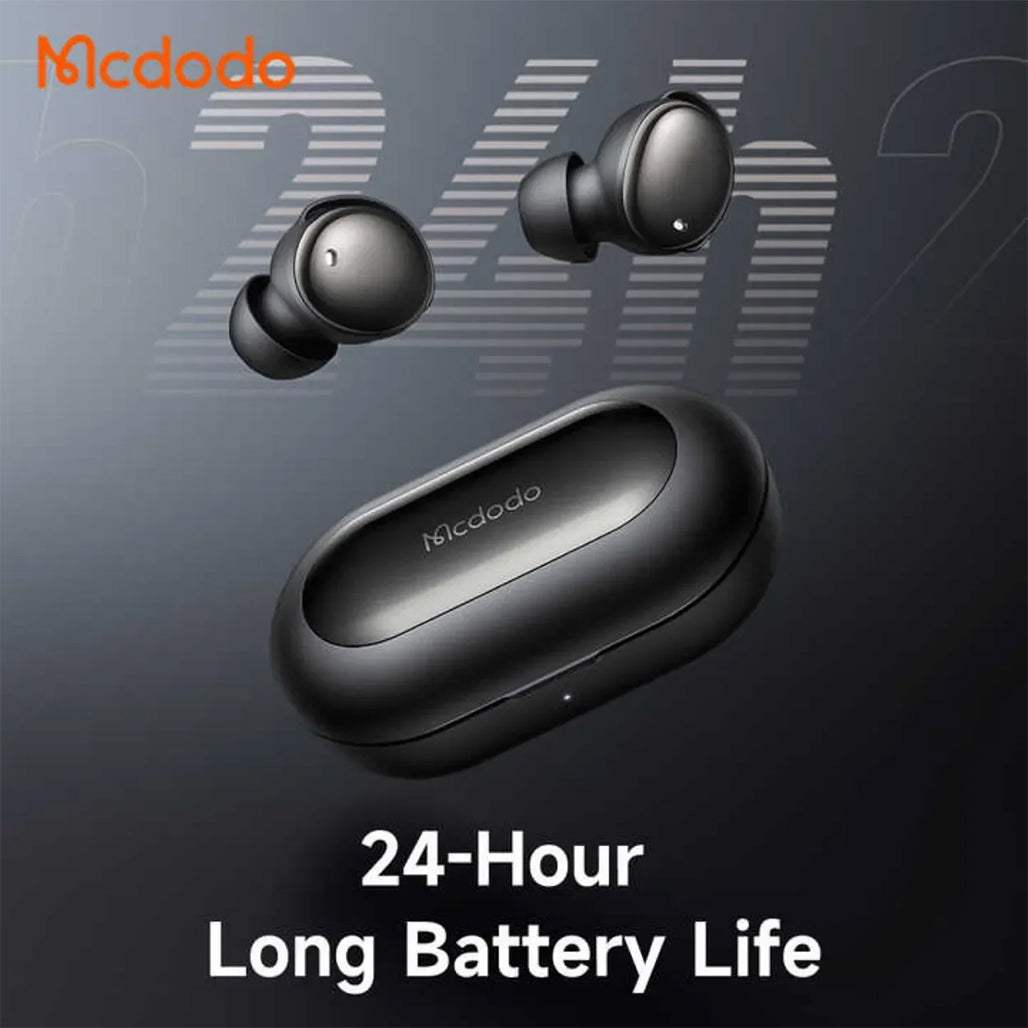 Mcdodo HP-4490 Goodnight Sleep TWS Wireless Earphones – 24hr Battery Life